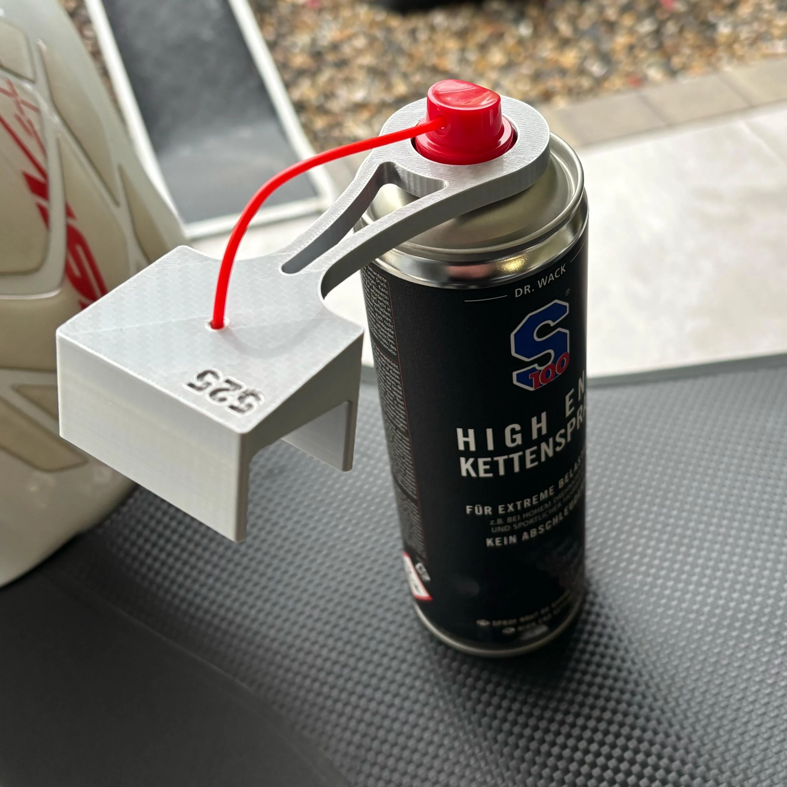 Kettenöler/ Sprühaufsatz für Motorradketten – Bild 2